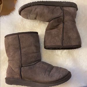 Classic short brown ugg boots